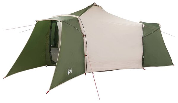 Namiot Tipi z dachem Zielony 492 x 492 x 275 cm tafta