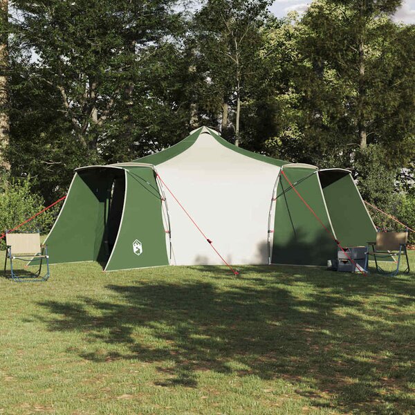 Namiot Tipi z dachem Zielony 492 x 492 x 275 cm tafta
