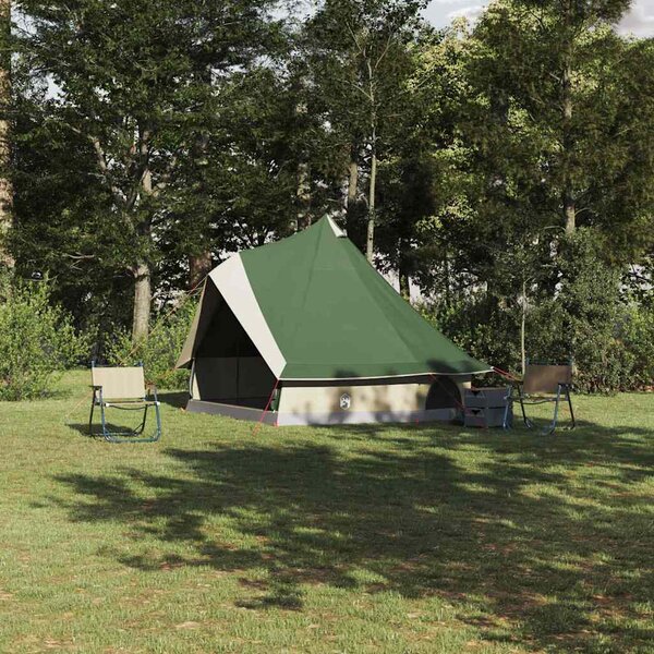 Namiot Tipi z dachem Zielony 400 x 346 x 250 cm tafta