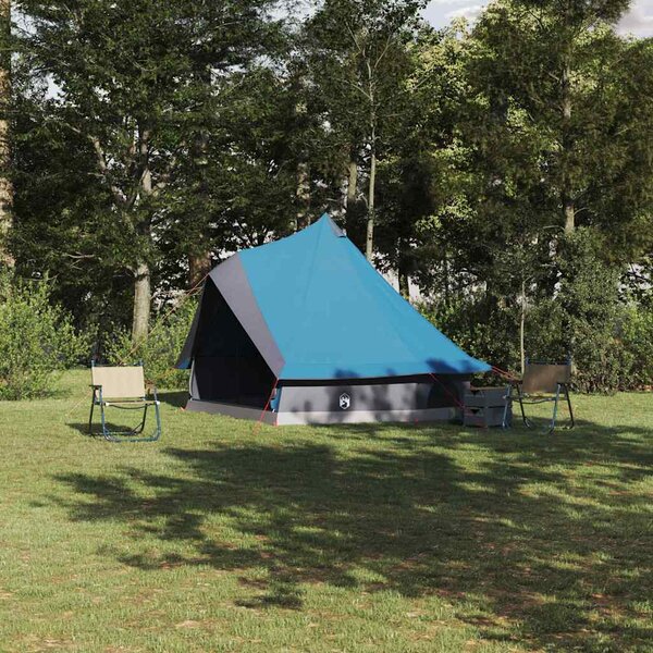 Namiot Tipi z dachem Niebieski 400 x 346 x 250 cm tafta