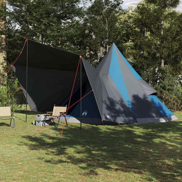 Namiot Tipi z dachem Niebieski 510 x 690 x 330 cm tafta