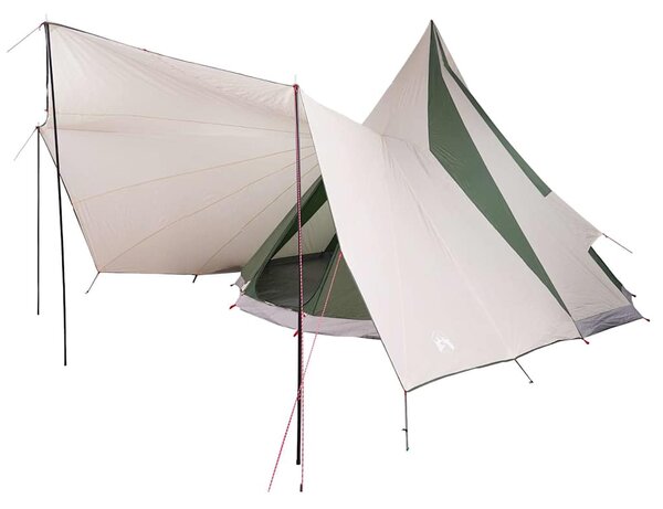 Namiot Tipi z dachem Zielony 510 x 690 x 330 cm tafta