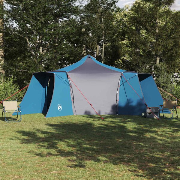 Namiot Tipi z dachem Niebieski 492 x 492 x 275 cm tafta