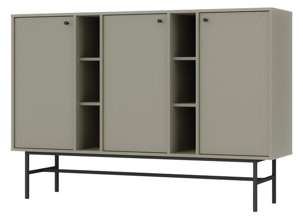 Komoda TORINO 158 cm do Salonu Sypialni Odcienie zieleni