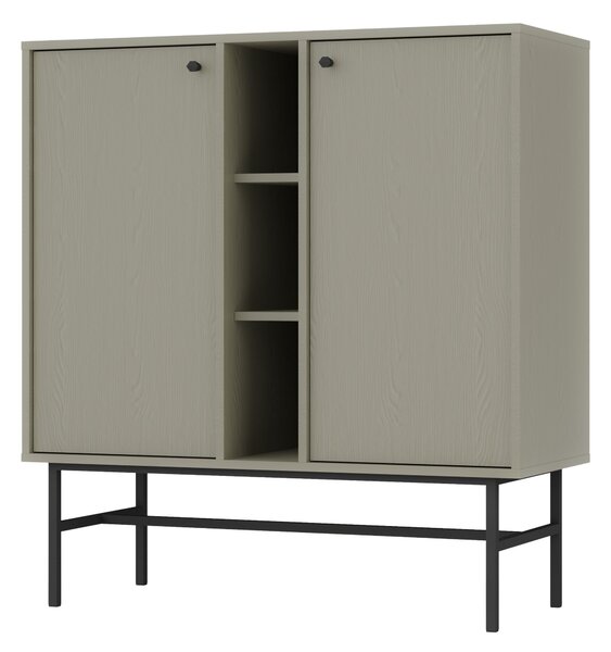 Komoda TORINO 100 cm do Salonu Sypialni Odcienie zieleni