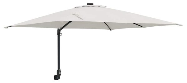 Parasolka ogrodowa piaskowy 248,5 x 247,5 x 160 cm