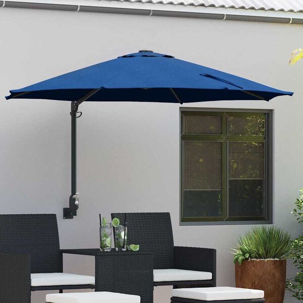 Parasolka ogrodowa 248 x 248 x 148 cm Poliester i Stal