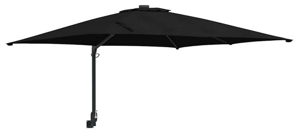 Parasolka ogrodowa Czarny 248,5 x 247,5 x 160 cm