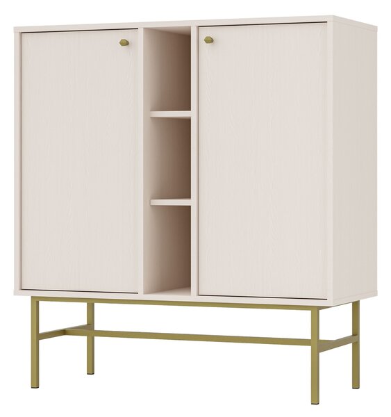 Komoda TORINO 100 cm do Salonu Sypialni Odcienie beżu