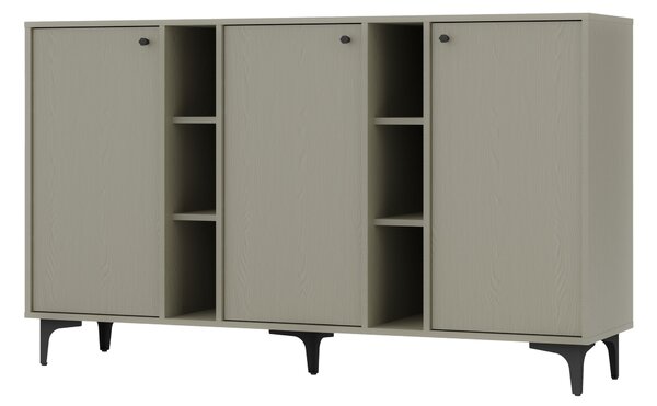 Komoda TORINO 158 cm do Salonu Sypialni Odcienie zieleni