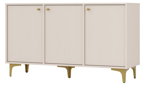 Komoda TORINO 125 cm do Salonu Sypialni Odcienie beżu