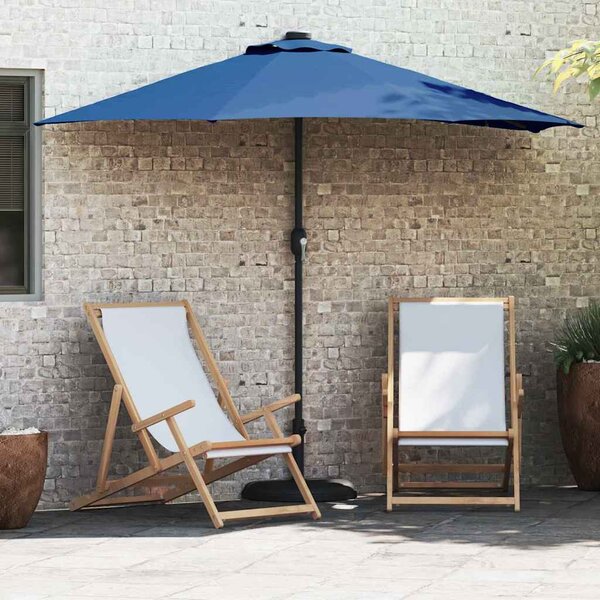 Parasolka ogrodowa 294 x 150 x 224 cm Poliester i Stal