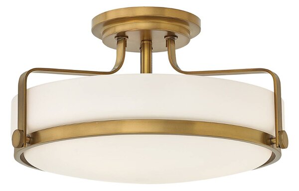 HINKLEY Lampa sufitowa Harper, możliwość ściemniania, brązowy / mosiężny, salon / jadalnia, metal