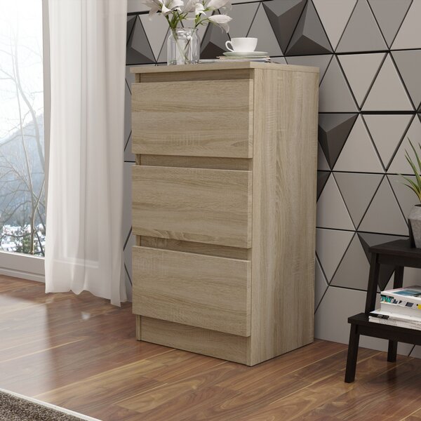 Komoda ALLEGRA 40 cm do Salonu Sypialni Dąb sonoma