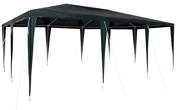 Namiot Imprezowy Zielony 600 x 400 x 266 cm Polietylen i Stal