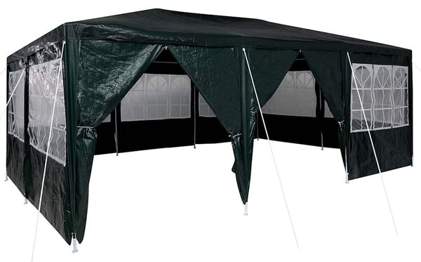 Namiot Imprezowy Zielony 600 x 400 x 266 cm Polietylen