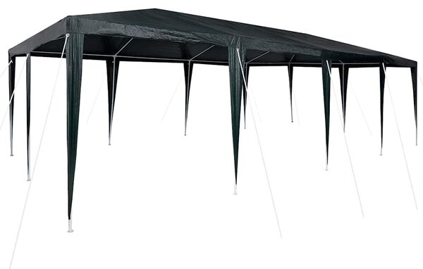 Namiot Imprezowy Zielony 800 x 400 x 266 cm Polietylen i Stal