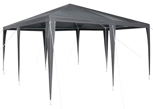 Namiot Imprezowy Antracyt 400 x 400 x 266 cm Polietylen i Stal