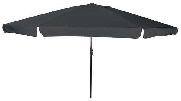 Parasolka ogrodowa Antracyt 394 x 394 x 248 cm Poliester i Stal