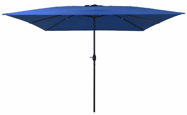Parasolka ogrodowa 295 x 295 x 245 cm Poliester i Stal