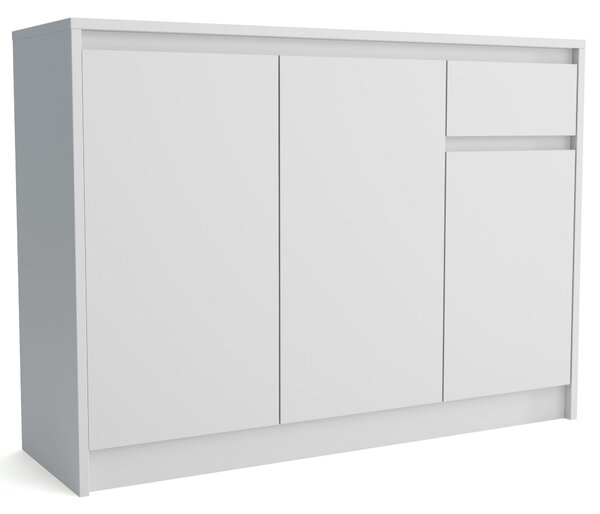 Komoda ASTORRE 113 cm do Salonu Sypialni z Szufladą Biały