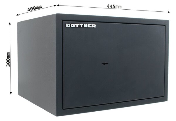 Sejf meblowy POWER SAFE 300, mechaniczny S2, 300 x 445 x 400 mm, 24 l