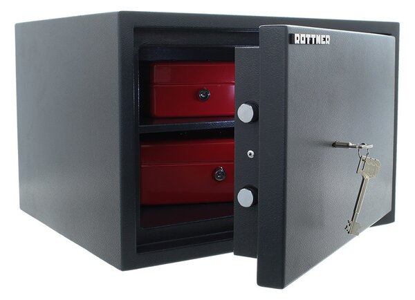 Sejf meblowy POWER SAFE 300, mechaniczny S2, 300 x 445 x 400 mm, 24 l