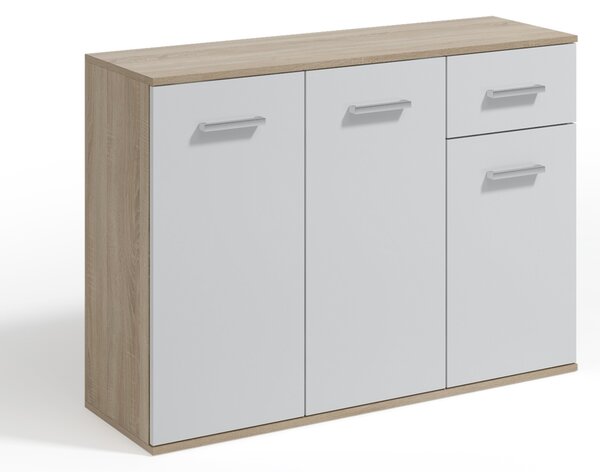 Komoda GIACOMO V 112 cm do Salonu Sypialni z Szufladą Dąb sonoma