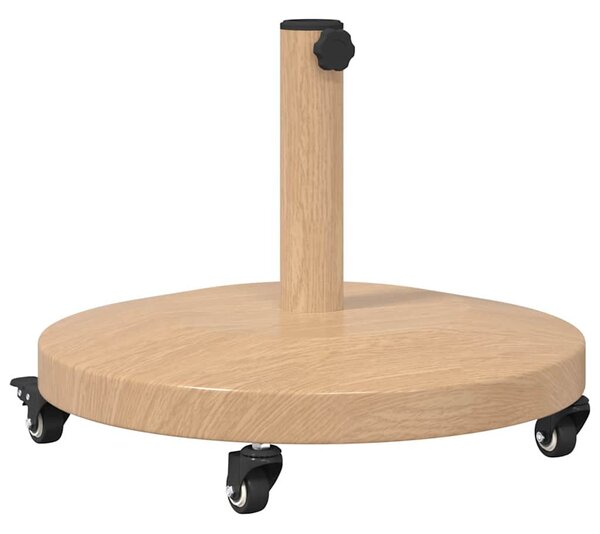 Podstawa do parasola Jasne drewno 48 x 48 x 32 cm