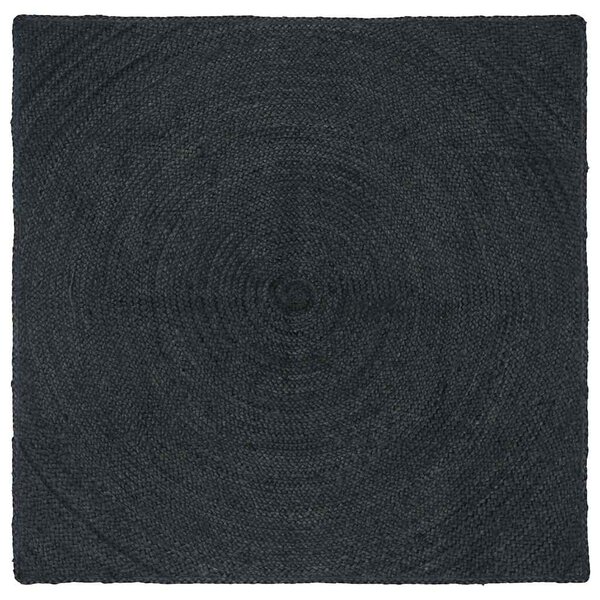 Dywany pokojowe ciemnoszary 120 x 120 cm Juta