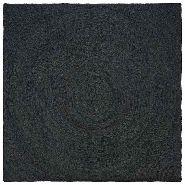 Dywany pokojowe ciemnoszary 200 x 200 cm Juta