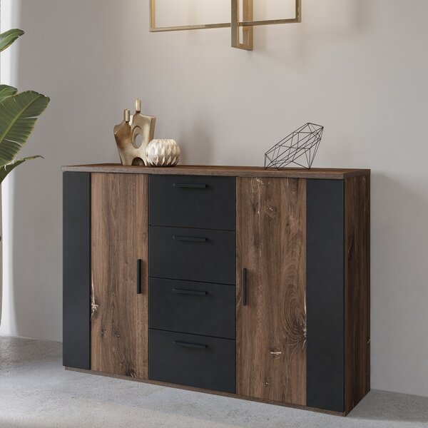 Komoda SIGNORA 132 cm do Salonu Sypialni Dąb