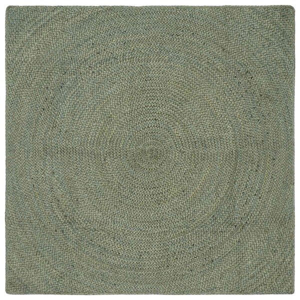 Dywany pokojowe Oliwkowy zielony 120 x 120 cm Juta