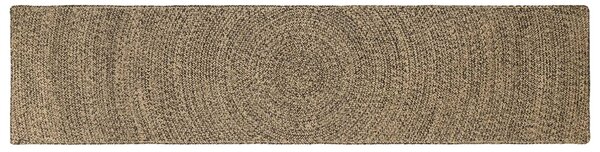 Dywany pokojowe Naturalny i czarny 60 x 200 cm Juta