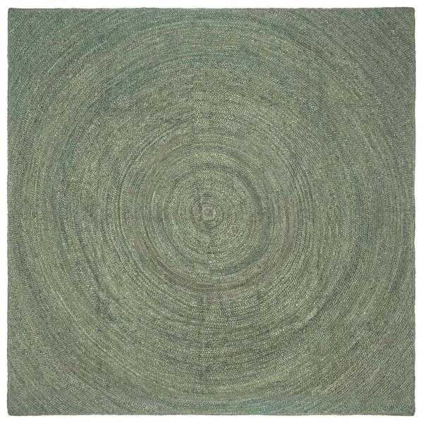 Dywany pokojowe Oliwkowy zielony 200 x 200 cm Juta