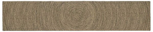 Dywany pokojowe Naturalny i czarny 60 x 400 cm Juta