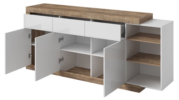Komoda SINFONIA 200 cm do Salonu Sypialni Dąb