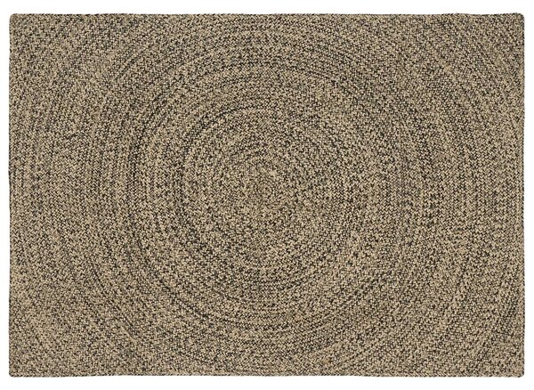 Dywany pokojowe Naturalny i czarny 120 x 170 cm Juta