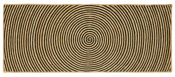 Dywany pokojowe Czarny 80 x 200 cm Juta