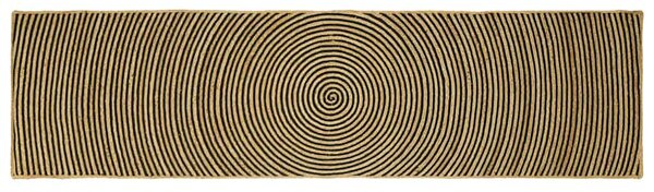 Dywany pokojowe Czarny 80 x 300 cm Juta