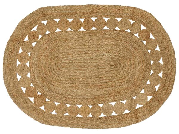 Dywany pokojowe naturalny 122 x 183 cm Juta