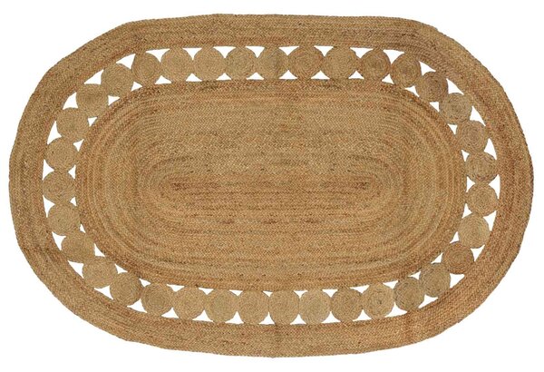 Dywany pokojowe naturalny 152 x 245 cm Juta