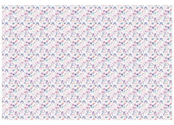 Fototapeta pastelowy wzór kwiatowy