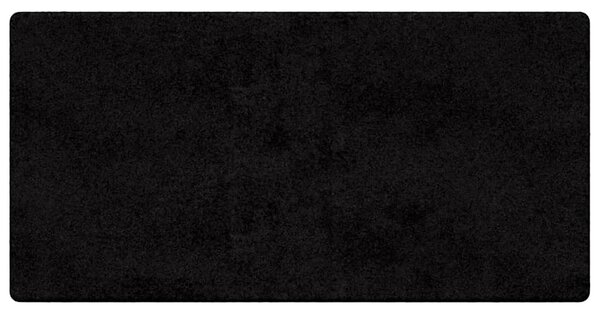 Chodnik dywanowy Czarny 100 x 200 cm 100% Poliester Tuft