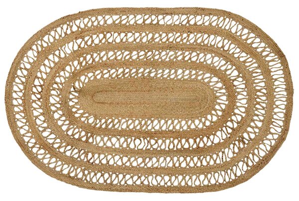Dywany pokojowe naturalny 122 x 183 cm Juta