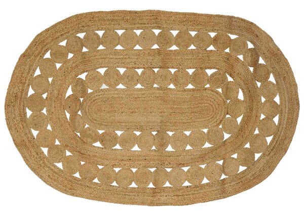 Dywany pokojowe naturalny 152 x 245 cm Juta