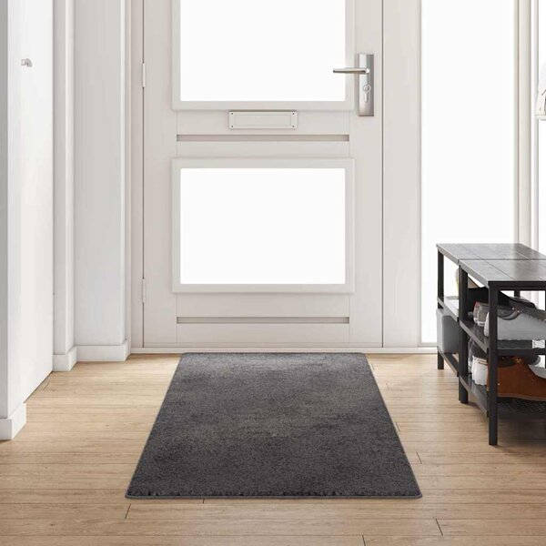 Chodnik dywanowy Szary 80 x 300 cm 100% Poliester Tuft