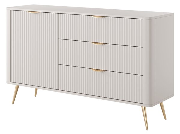 Komoda LANTANA 138 cm do Salonu Sypialni Odcienie beżu