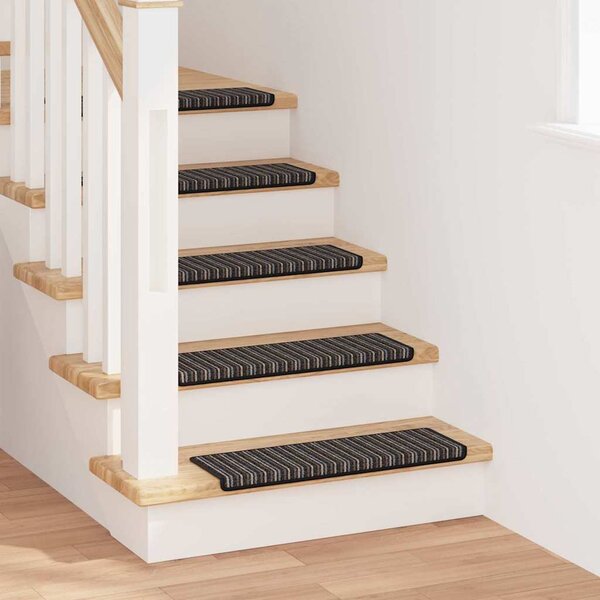 Samoprzylepne maty na schody 15 pcs Antracyt 65 x 21 x 4 cm