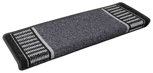 Samoprzylepne maty na schody 15 pcs Antracyt 65 x 21 x 4 cm